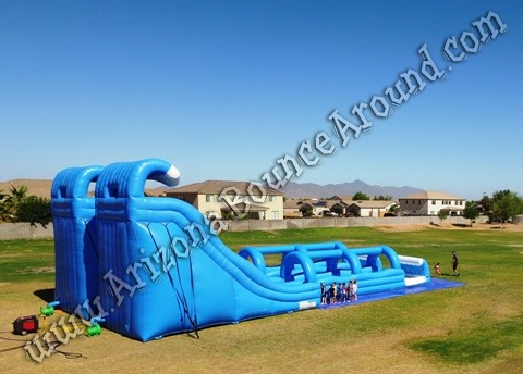Dual lane water slide rental Phoenix Arizona